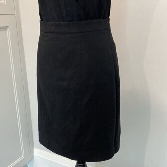 Club Monaco Black Wool Pencil Skirt Size 4 - Picture 8 of 16